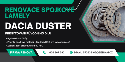 Spojková lamela Dacia Duster